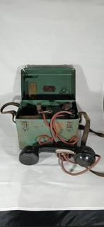 Analoge telefoon - Bakeliet, Leder, Metaal - Veldtelefoon, Antiek en Kunst