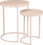 Tweedekans | Mica Decorations Lara Bijzettafel - Set van 2 -, Ophalen of Verzenden, Nieuw