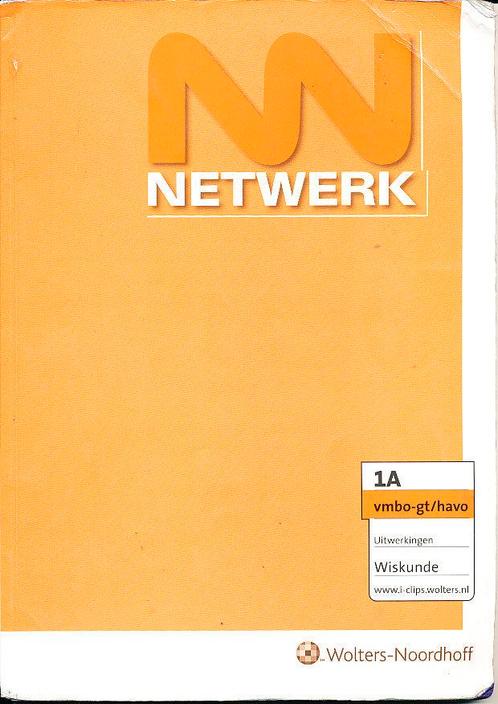 Netwerk Uitwerkingen 1A VMBO-GT/Havo, Boeken, Schoolboeken, Verzenden