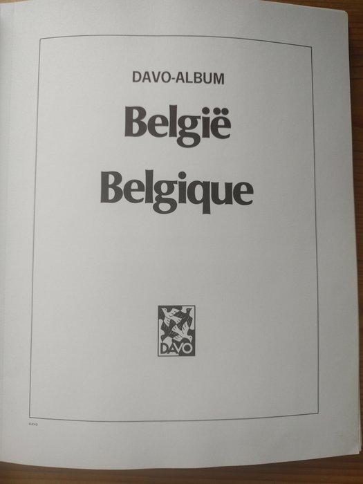 België 1969/1985 - Davo album België, de luxe bladen. Bijna, Timbres & Monnaies, Timbres | Europe | Belgique
