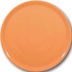 Pizza-/Pannenkoekenborden | SPECIALE | Porselein | Oranje |, Verzenden, Nieuw in verpakking