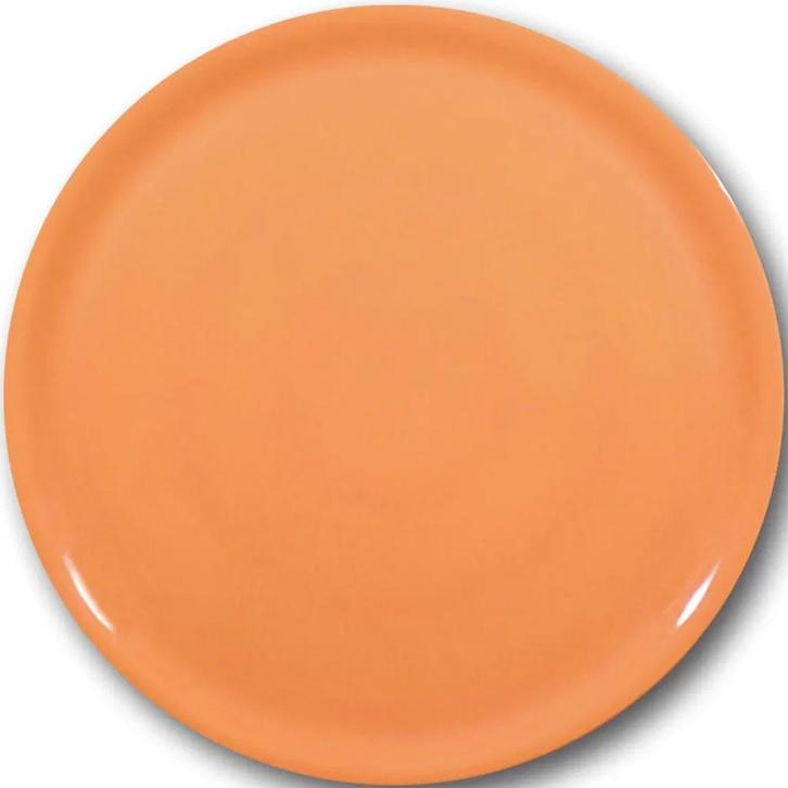 Pizza-/Pannenkoekenborden | SPECIALE | Porselein | Oranje |, Zakelijke goederen, Horeca | Keukenapparatuur, Nieuw in verpakking