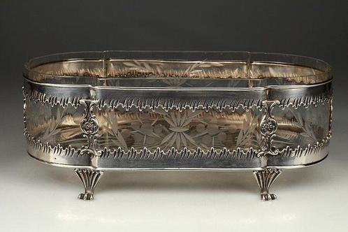 Topazio - Jardinière - .925 zilver, Antiek en Kunst, Antiek | Zilver en Goud