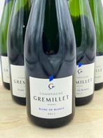 Gremillet, Brut - Champagne Blanc de Blancs - 6 Bouteilles, Verzamelen, Wijnen, Nieuw