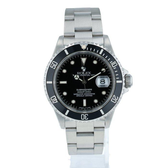 Rolex - Submariner Date - Zonder Minimumprijs - 16610 -, Handtassen en Accessoires, Horloges | Heren