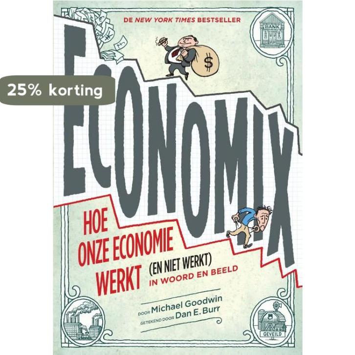 Economix 9789021403199 Dan Burr, Boeken, Stripverhalen, Gelezen, Verzenden