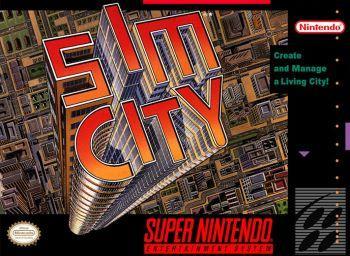 Sim City (Losse Cassette) (SNES Games) (Super Nintendo SNES), Games en Spelcomputers, Games | Nintendo Super NES, Zo goed als nieuw