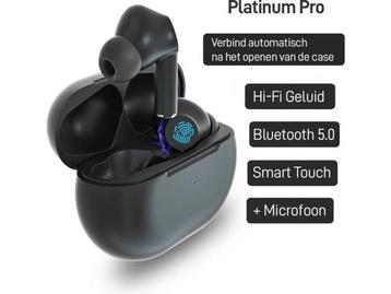 Veiling - Platinum Pro Draadloze Oordopjes met oplaadcase Bl beschikbaar voor biedingen