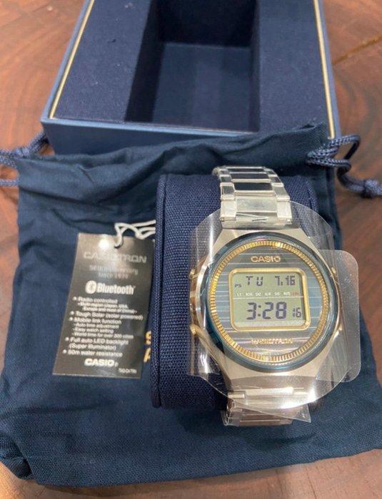 Casio - Casiotron TRN-50SS-2A - Unisex - 2020+, Handtassen en Accessoires, Horloges | Heren