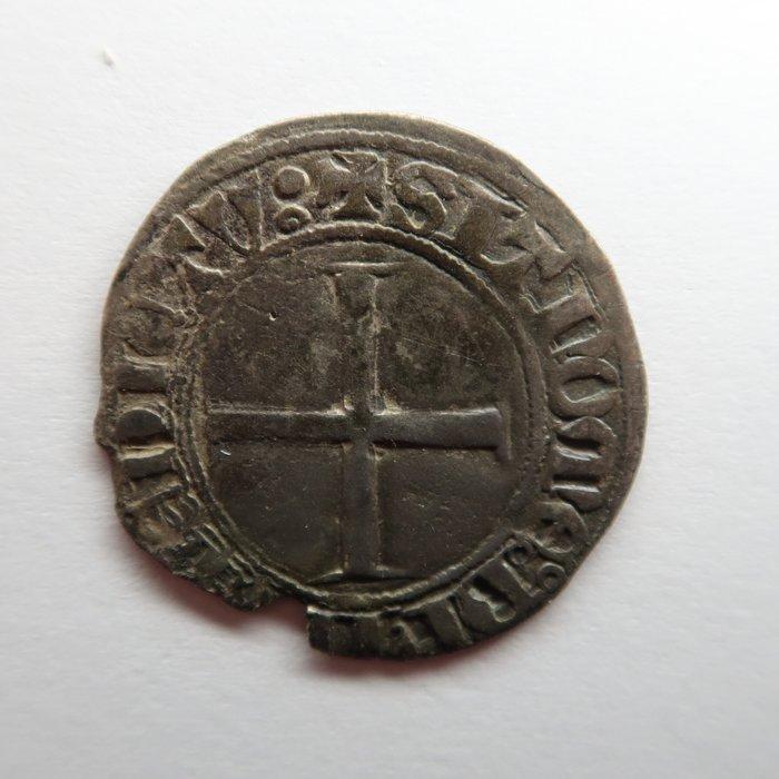 Hertogdom Bretagne Jean V. Blanc, Vannes, Postzegels en Munten, Munten | Europa | Euromunten