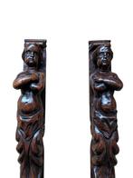 Decoratief ornament (2) - 118cm Pair of Caryatids