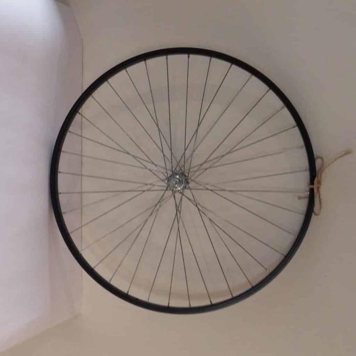 Voorwiel zwart 28x1 5/8, Fietsen en Brommers, Fietsonderdelen, Nieuw, Verzenden