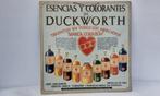 advertising poster from Duckworth & Co. Essences & Colours, Antiek en Kunst, Antiek | Wandborden en Tegels
