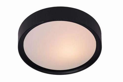 Lucide LEX - Plafonnière Ø 33 cm 2xE27 Zwart, Huis en Inrichting, Lampen | Plafondlampen, Nieuw, Kunststof, Verzenden