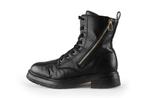 Tommy Hilfiger Veterboots in maat 37 Zwart | 5% extra, Kleding | Dames, Schoenen, Verzenden, Zwart, Overige typen, Zo goed als nieuw