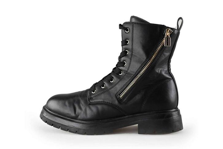 Tommy Hilfiger veterboots in maat 37 Zwart | 15% korting, Kleding | Dames, Schoenen, Zwart, Zo goed als nieuw, Overige typen, Verzenden