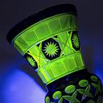 Uranium - Crystal Glass Vase 1920 - Vaas - Kristal,, Antiek en Kunst, Antiek | Glaswerk en Kristal