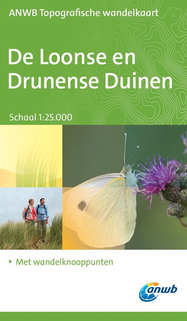 ANWB Topografische Wandelkaart De Loonse en Drunen, Livres, Livres scolaires, Envoi