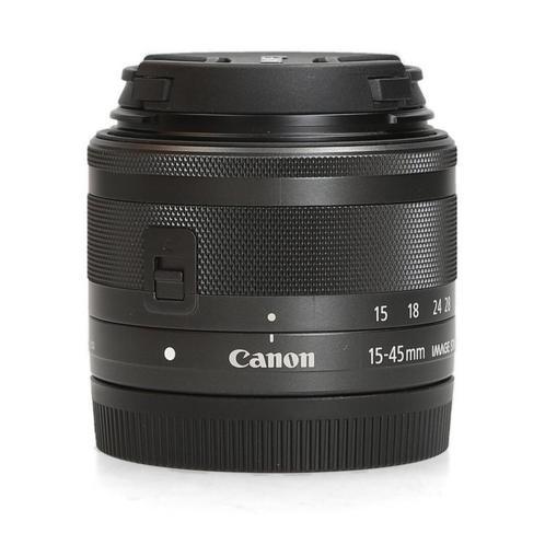 Canon EF-M 15-45mm F3.5-6.3 IS STM, Audio, Tv en Foto, Foto | Lenzen en Objectieven, Zo goed als nieuw, Ophalen of Verzenden