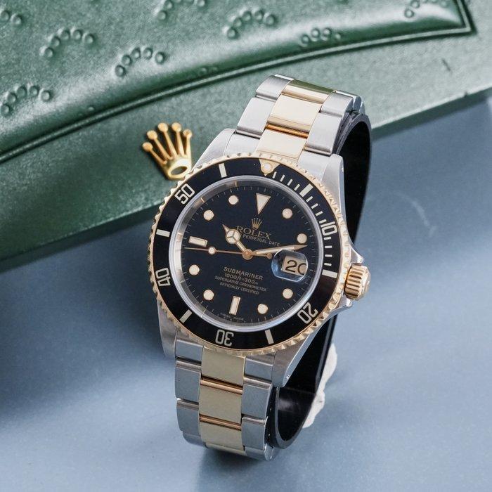 Rolex - Submariner Date - 16613 - Heren - 2000-2010, Handtassen en Accessoires, Horloges | Heren
