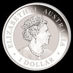 Australië. 1 Dollar 2022 Kookaburra, 1 Oz (.999) (Zonder, Postzegels en Munten