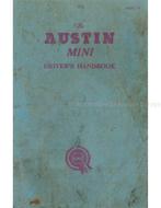 1962 AUSTIN MINI INSTRUCTIEBOEKJE ENGELS, Auto diversen, Handleidingen en Instructieboekjes