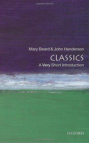 Classics: A  Short Introduction, Mary Beard, John Henderson,, Livres, Livres Autre, Envoi