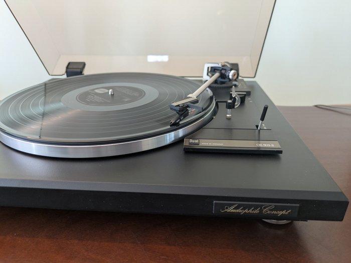 Dual - CS 503-2 - Speed Belt-Drive + ULM63E Platenspeler, Audio, Tv en Foto, Radio's