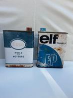 ELF, ESSO, BP, Castrol - Bidon d’huile (7) - Métal, Antiquités & Art