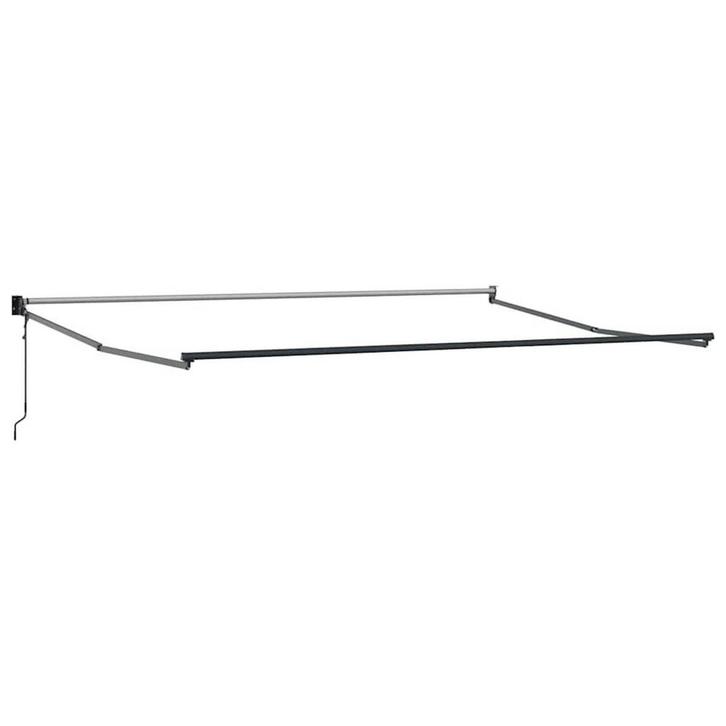 Markies Antraciet 5x3m | Retour Deal | Terrasoverkapping..., Tuin en Terras, Zonneschermen, 250 cm tot 450 cm, Elektrisch, Nieuw