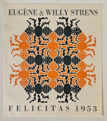 M.C. Escher (1898-1972) - Felicitas 1953/Eugène & Willy