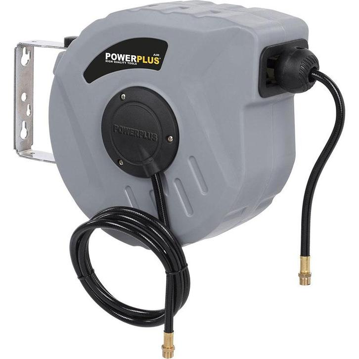 Powerplus - Compressor luchtslanghaspel - Max. druk: 12bar, Doe-het-zelf en Bouw, Compressors, Verzenden