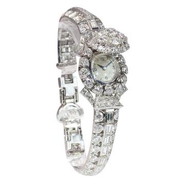 Bracelet - 18 carats Or blanc, Platine -  21.97ct. tw.