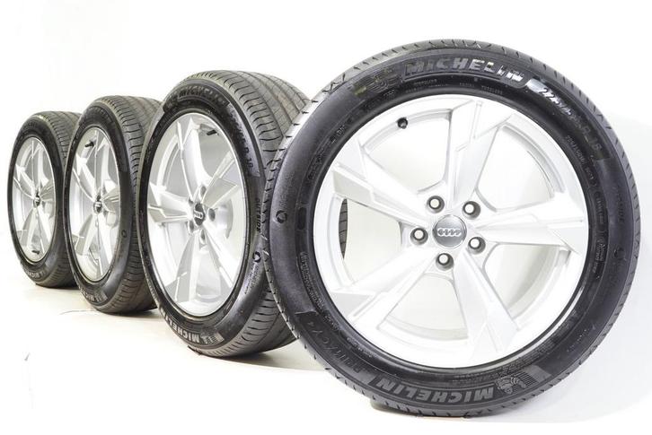 Audi A6 S6 4K 18 inch velgen + Zomerbanden Michelin Originee, Auto-onderdelen, Banden en Velgen, Ophalen of Verzenden