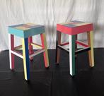 Kruk - ABS- hout- Formica - Een paar krukken