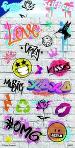 Stickers Graffiti, Hobby & Loisirs créatifs, Verzenden