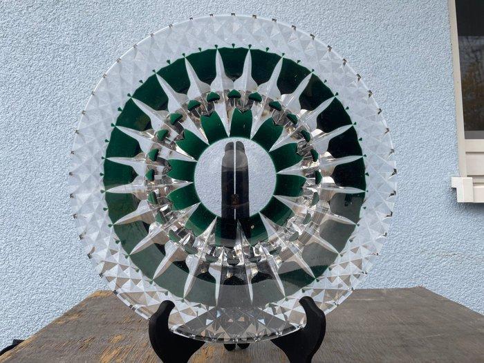 Val Saint Lambert - Bord - Glas, Antiek en Kunst, Antiek | Glaswerk en Kristal