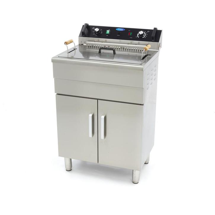 Friteuse - 30 L - 1 panier - avec robinet de vidange et, Elektronische apparatuur, Frituurpannen, Verzenden
