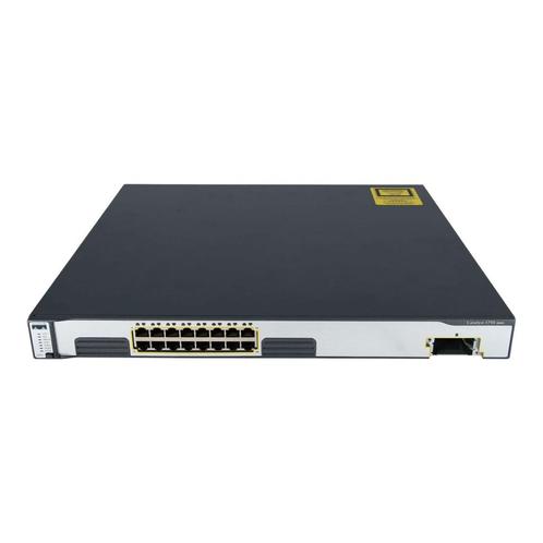 Cisco WS-C3750G-16TD-E, Computers en Software, Netwerk switches, Verzenden