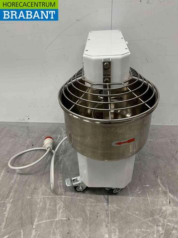 RVS Saro Spiraalkneder deegmenger deegmixer 25 liter 400V, Ophalen of Verzenden