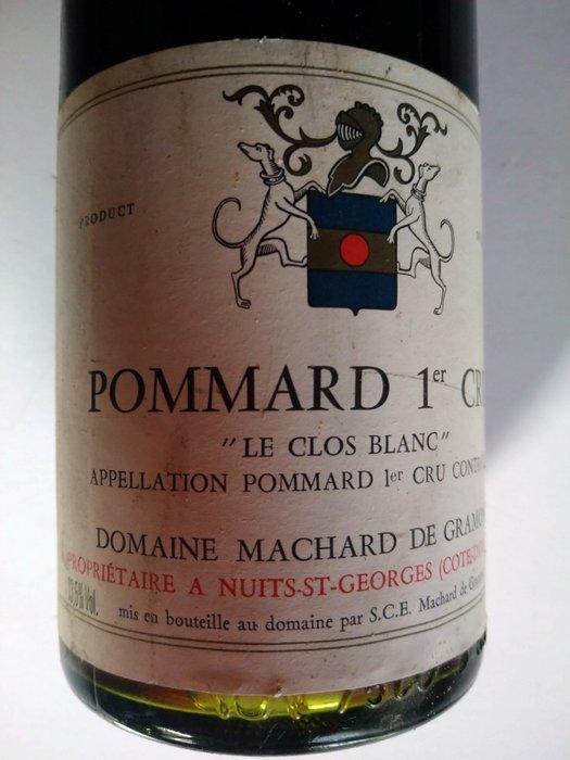 1986 Domaine Machard de Gramont Le Clos Blanc - Pommard, Verzamelen, Wijnen