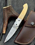 Keukenmes - Premium Damascus vouwbare zakmes – Natuurlijk, Antiek en Kunst