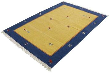 Moderne Indo Kelim van wol - Vloerkleed - 200 cm - 150 cm -
