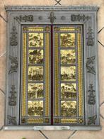 After Lorenzo Ghiberti - sculptuur, Riproduzione della Porta