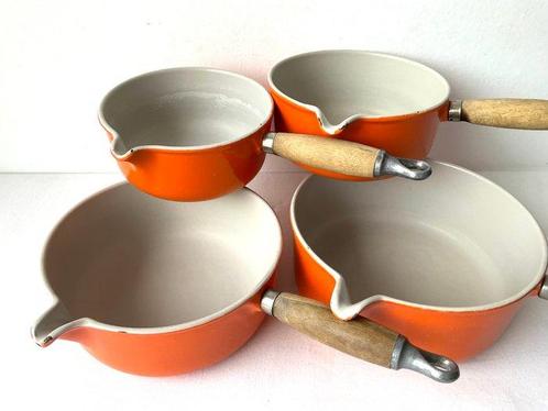 Le Creuset - Ensemble de casseroles - Casseroles émaillées, Antiek en Kunst, Antiek | Keukengerei