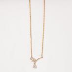 Collier - 14 carats Or jaune - 0.56ct. tw. Diamant, Nieuw