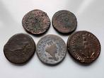 Empire romain (Provincial) Lot of 5 Æ coins incl.: