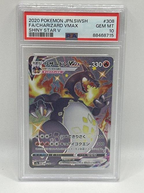 Pokémon - 1 Graded card - Charizard vmax - PSA 10, Hobby en Vrije tijd, Verzamelkaartspellen | Pokémon