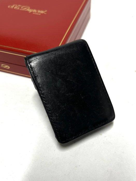 S.T. Dupont - Zonder Minimumprijs - Kist - Leder, Verguld, Verzamelen, Rookartikelen, Aanstekers en Luciferdoosjes