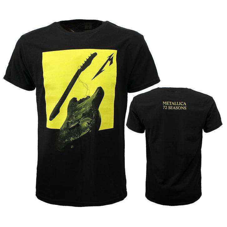 Metallica 72 Season Broken Burnt Guitar T-Shirt - Officiële, Kleding | Heren, T-shirts